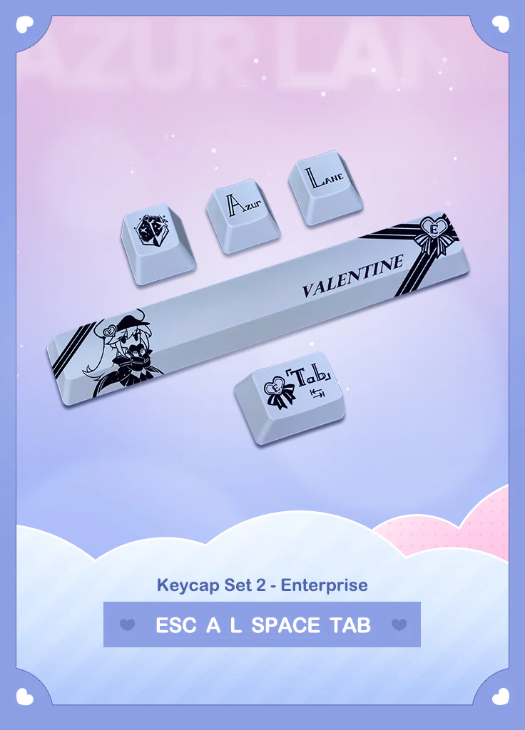 Azur Lane | Keycap Set | Valentine's Day 2023 - Image 5