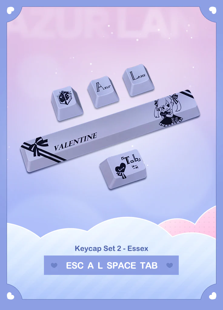 Azur Lane | Keycap Set | Valentine's Day 2023 - Image 7