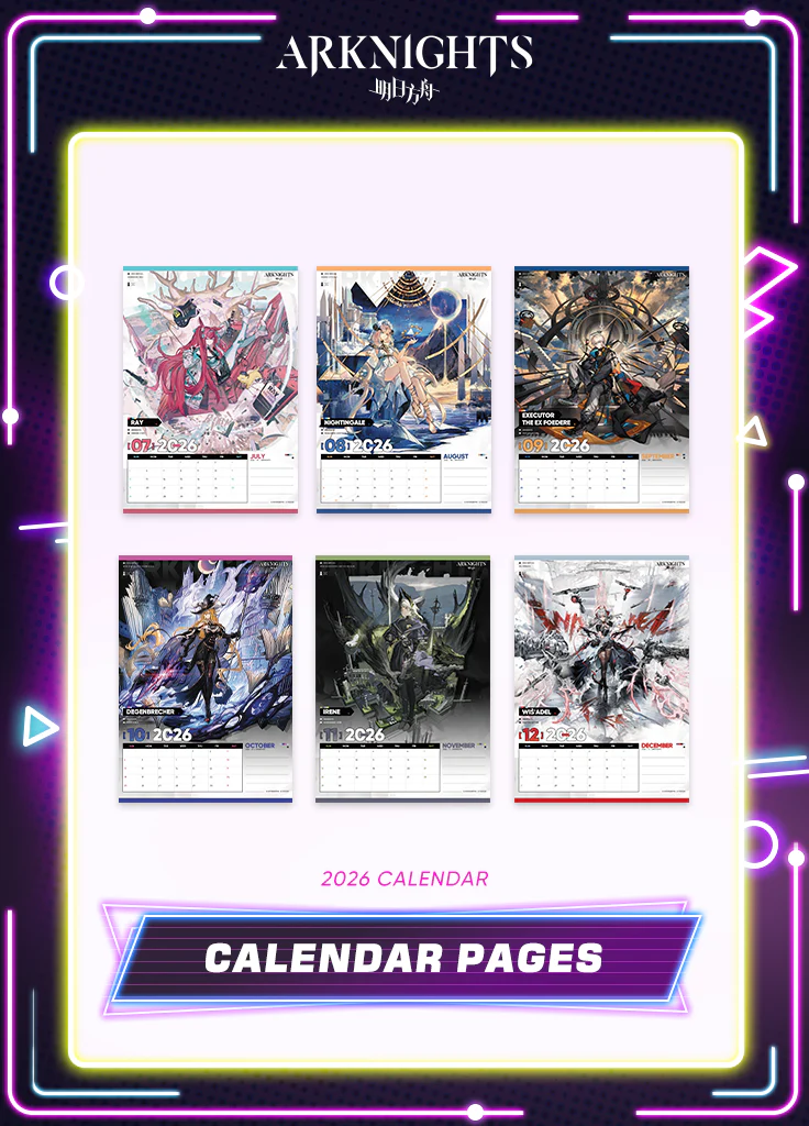 Arknights | 2026 Calendar | Black Friday 2025 - Image 3