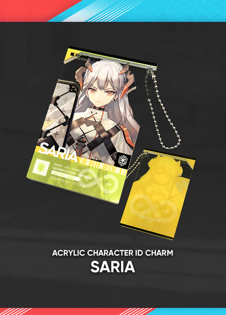 Arknights | Acrylic Character ID Charm | Thank-You Celebration 2022 - Image 3