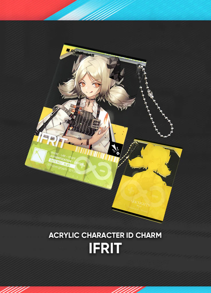 Arknights | Acrylic Character ID Charm | Thank-You Celebration 2022 - Image 4