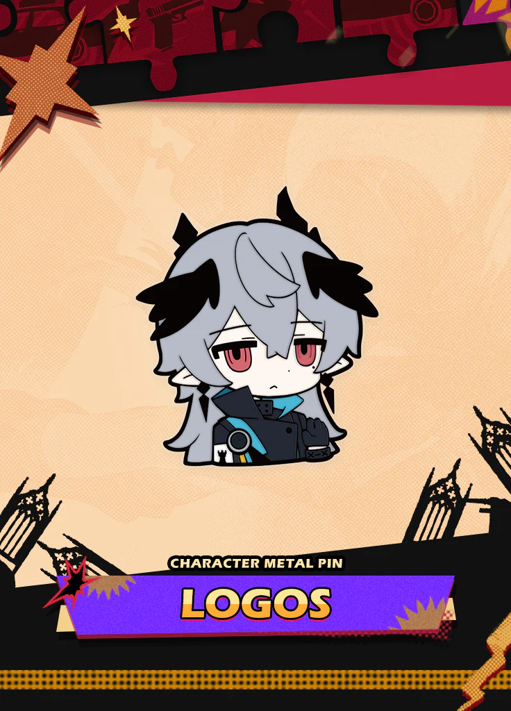 Arknights | Character Metal Pin | I Portatori Dei Velluti - Image 4