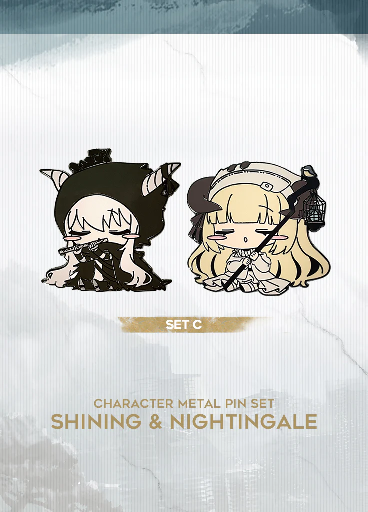 Arknights | Character Metal Pin Set | 2.5 Anniv - Image 4
