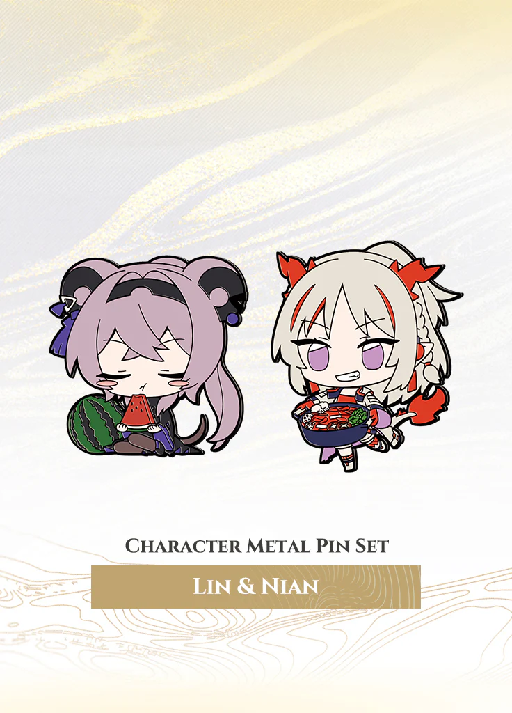 Arknights | Character Metal Pin Set | 3.5 Anniv - Image 3