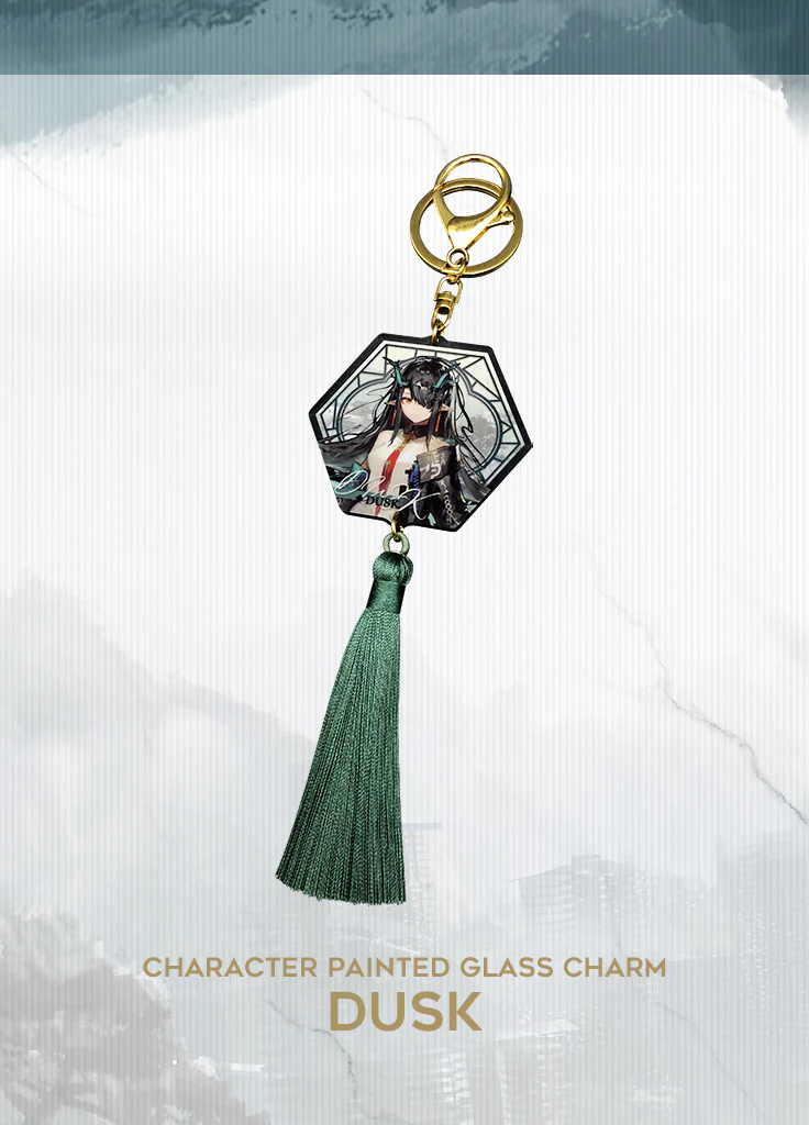 Arknights | Character Painted Glass Charm | 2.5 Anniv - Image 4
