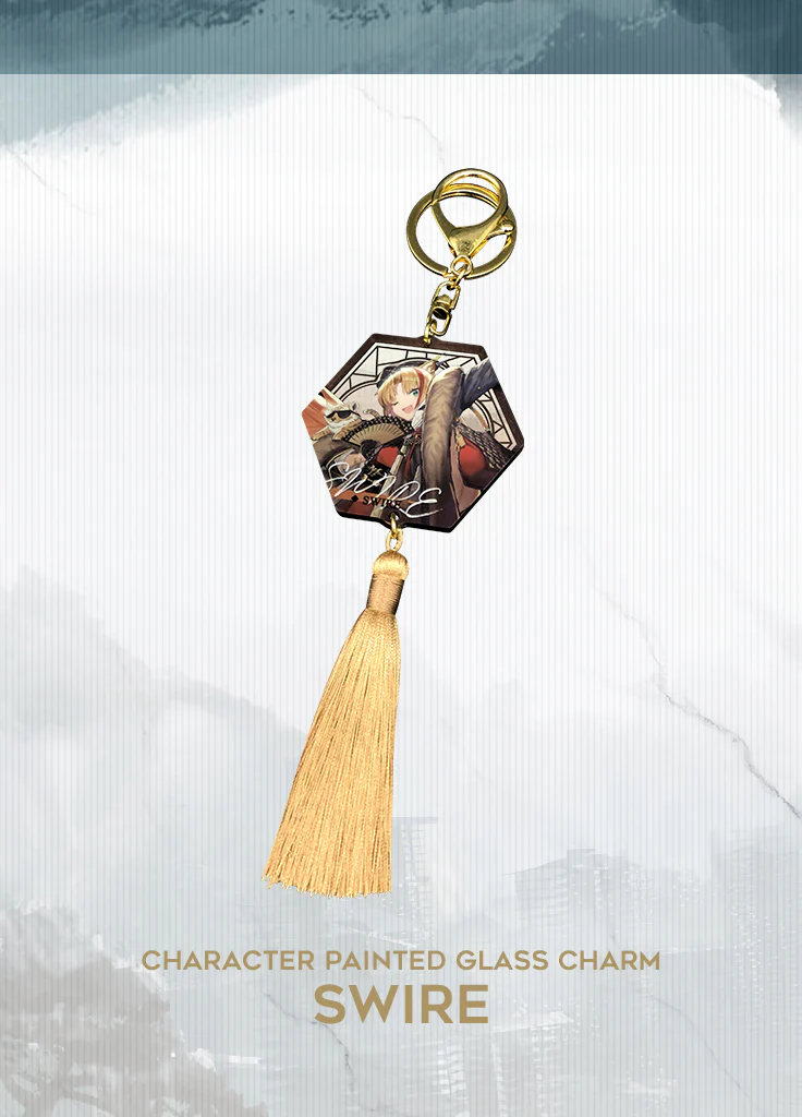 Arknights | Character Painted Glass Charm | 2.5 Anniv - Image 6