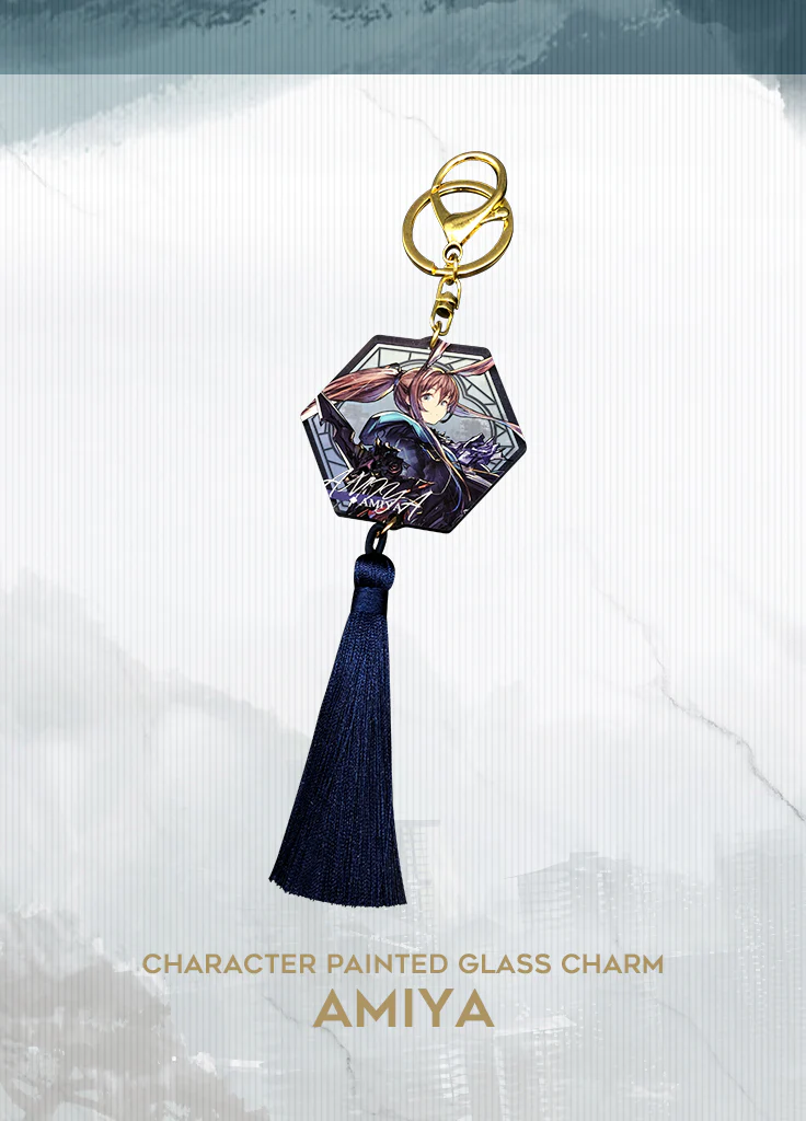 Arknights | Character Painted Glass Charm | 2.5 Anniv - Image 7