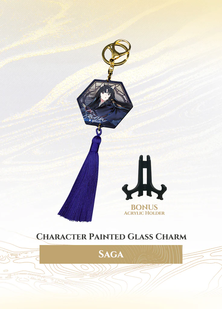 Arknights | Character Painted Glass Charm | 3.5 Anniv - Image 4
