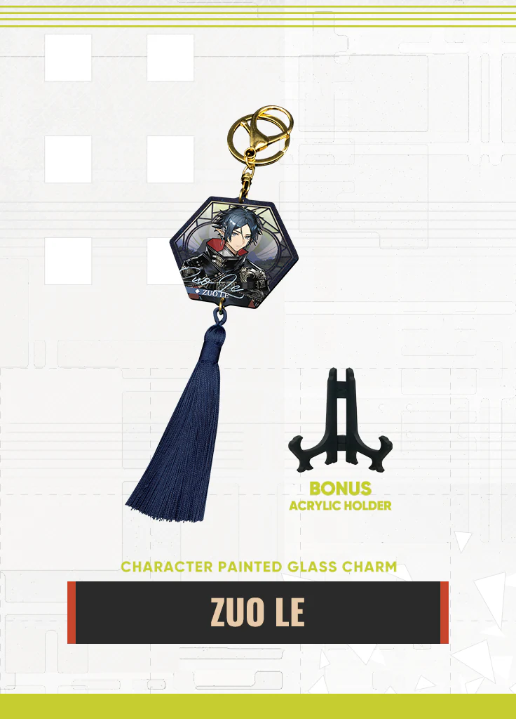 Arknights | Character Painted Glass Charm | 4.5 Anniv - Image 3