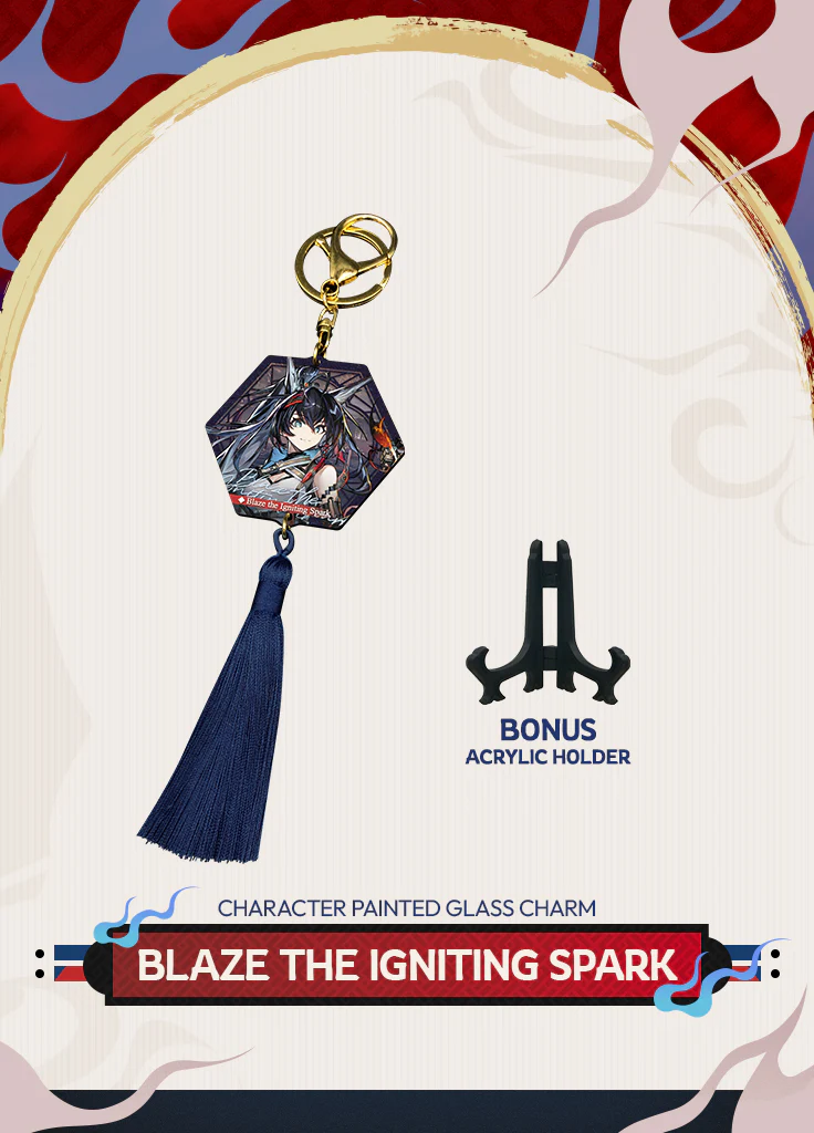 Arknights | Character Painted Glass Charm | 5.5th Anniv - Image 3