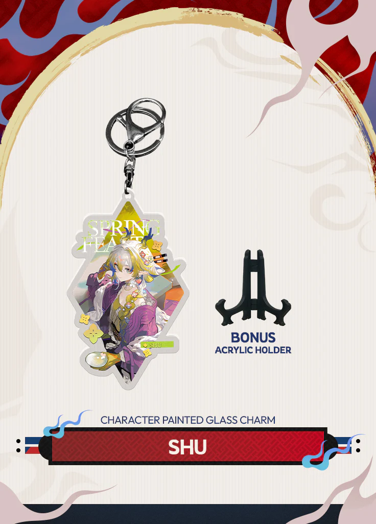 Arknights | Character Painted Glass Charm | 5.5th Anniv - Image 5