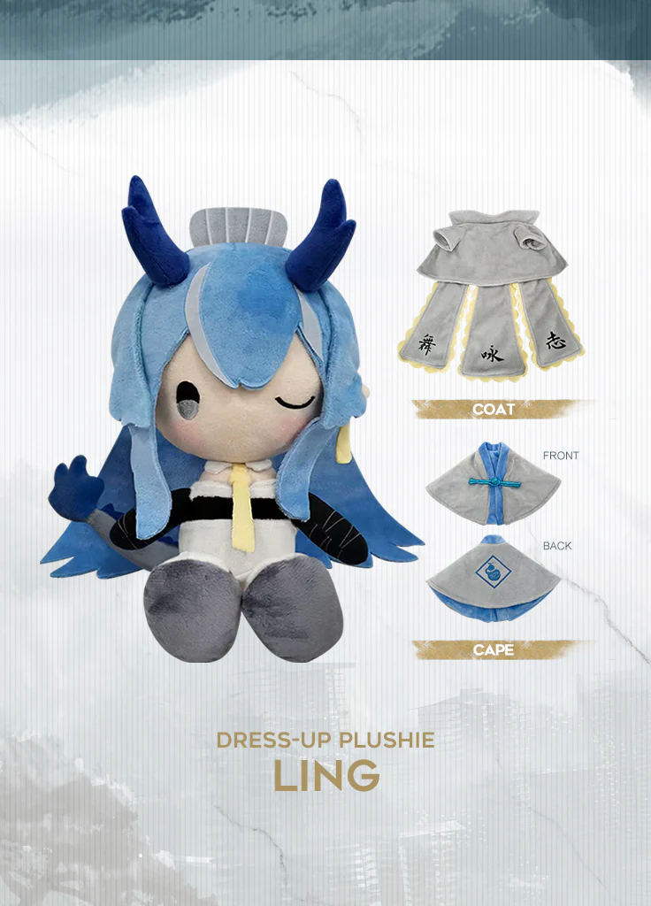 Arknights | Dress-up Plushie | 2.5 Anniv - Image 3
