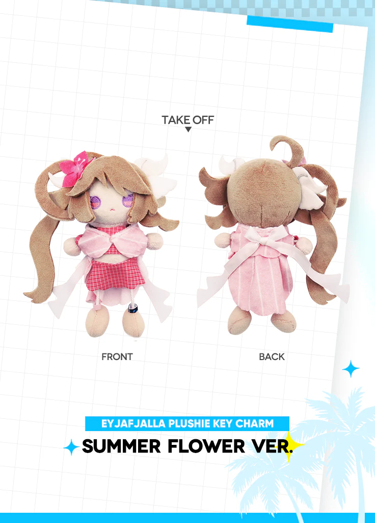 Arknights | Eyjafjalla Plushie Key Charm | 4th Anniv - Image 5
