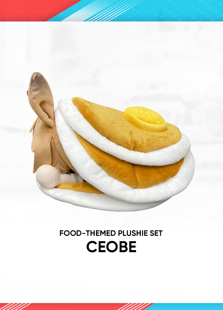 Arknights | Food-Themed Plushie Set | Thank-You Celebration 2022 - Image 3