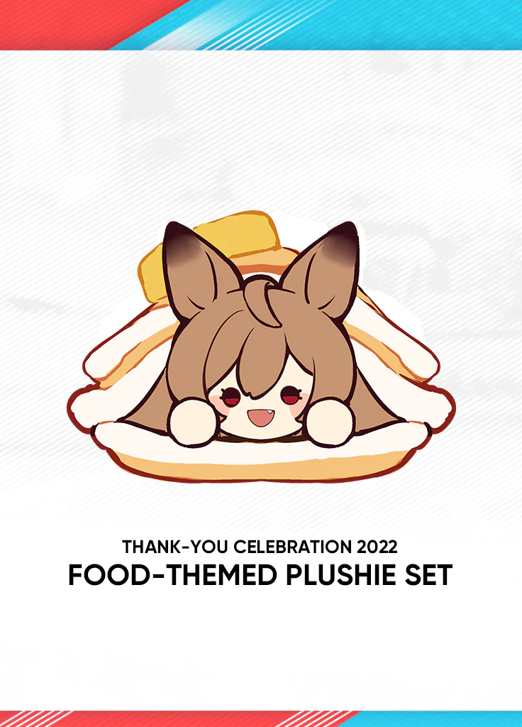 Arknights | Food-Themed Plushie Set | Thank-You Celebration 2022 - Image 8