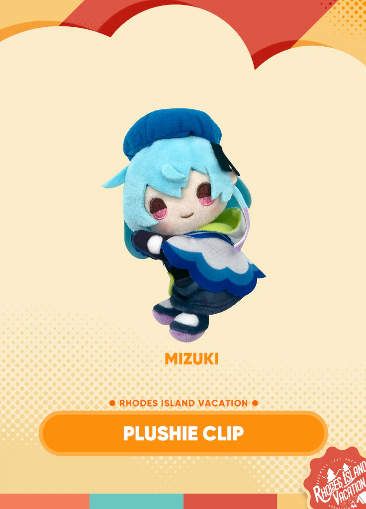 Arknights | Plushie Clip | Rhodes Island Vacation - Image 3