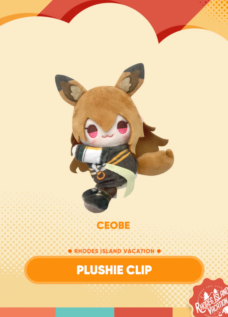 Arknights | Plushie Clip | Rhodes Island Vacation - Image 4