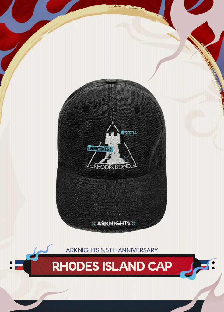 Arknights | Rhodes Island Cap | 5.5th Anniv - Image 3