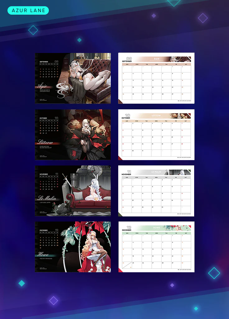 Azur Lane | 2023 Calendar | Black Friday 2022 - Image 5