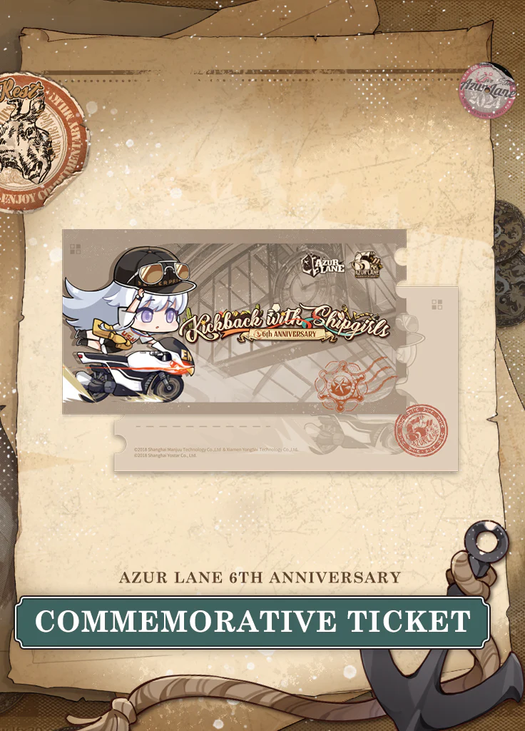 Azur Lane | 6th Anniversary Limited Commemoration Box - Image 5