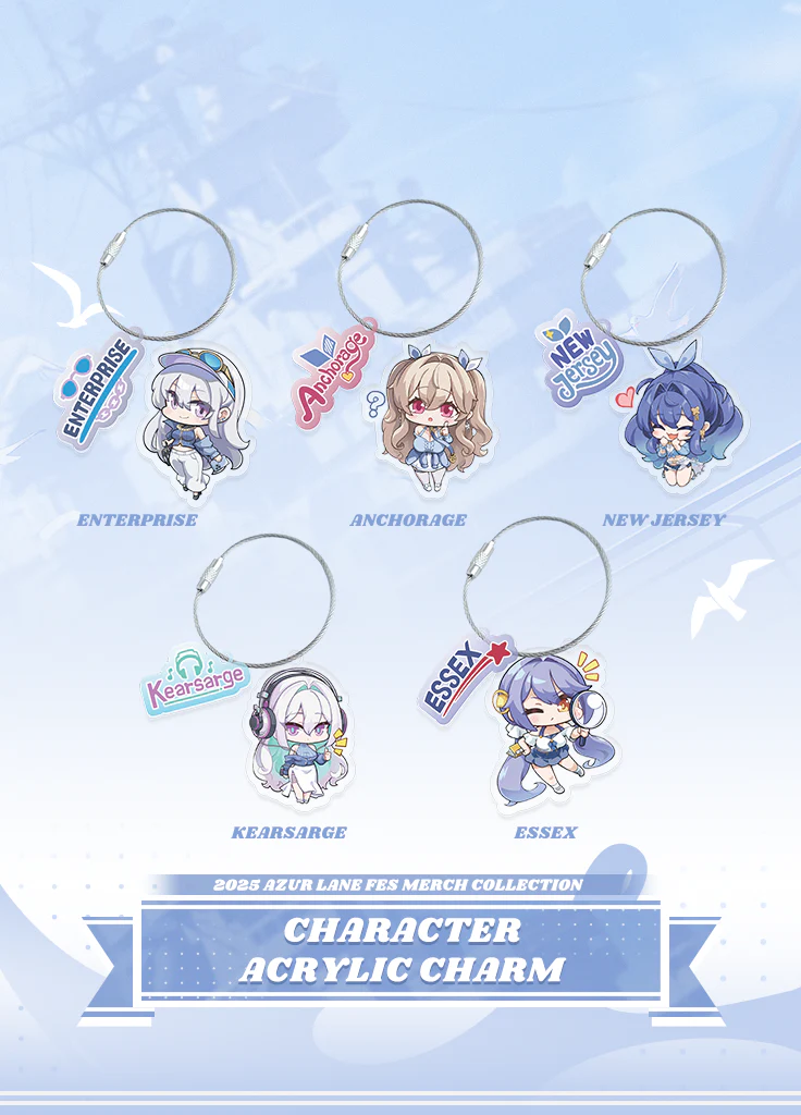 Azur Lane | Character Acrylic Charm | 2025 Azur Lane Fes