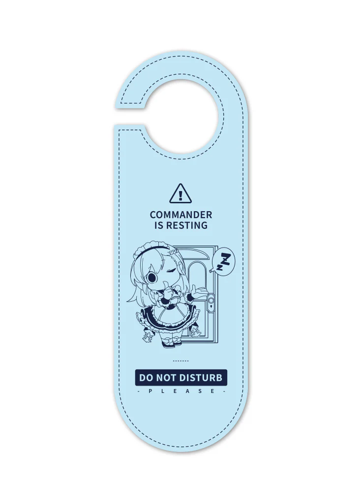 Azur Lane | Belfast Door Hanger Sign