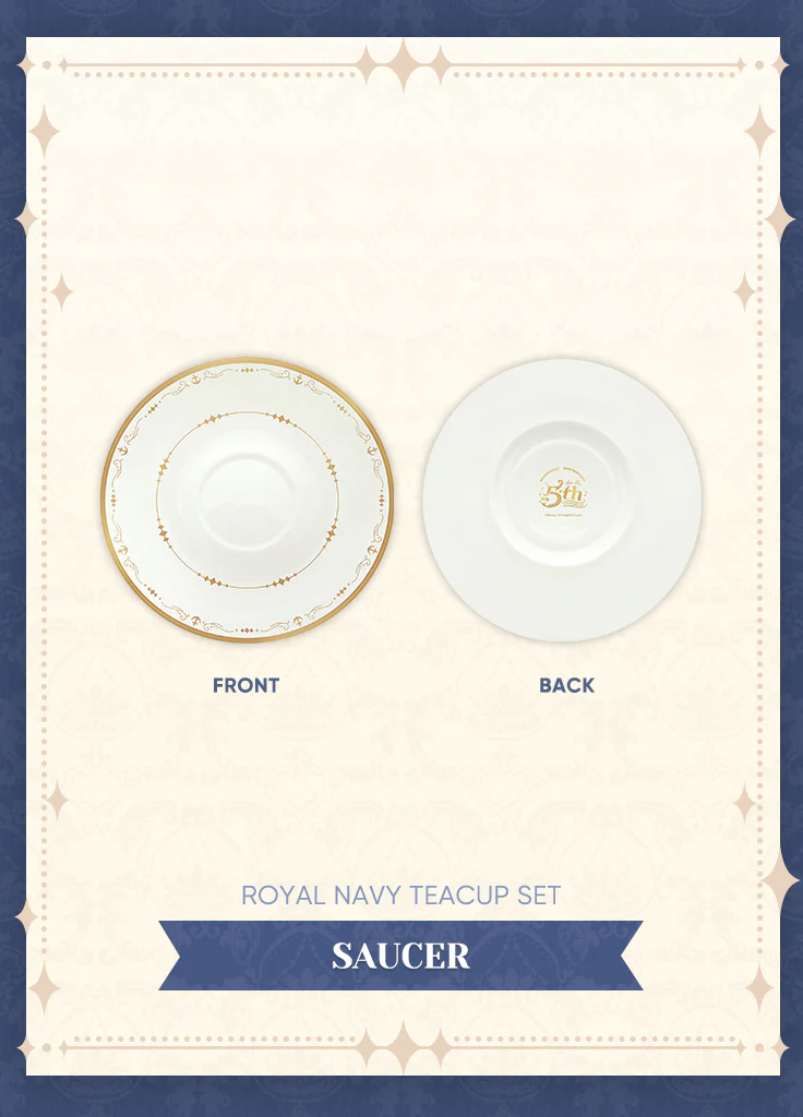 Azur Lane | Royal Navy Teacup Set | 5th Anniv - Image 3
