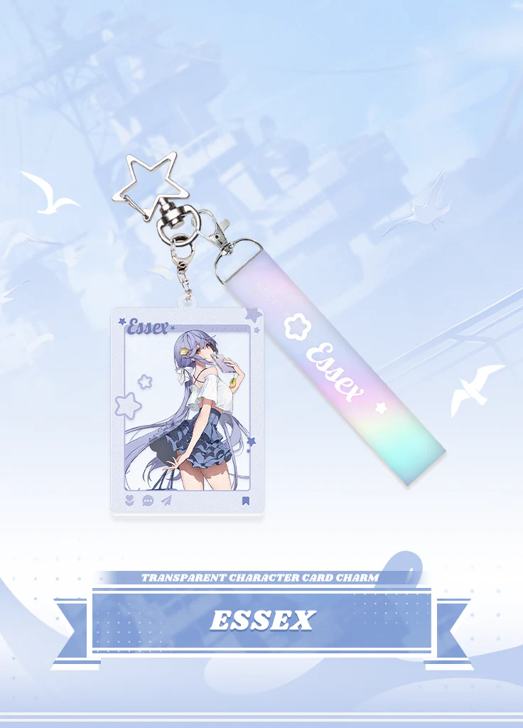 Azur Lane | Transparent Character Card Charm | 2025 Azur Lane Fes - Image 4