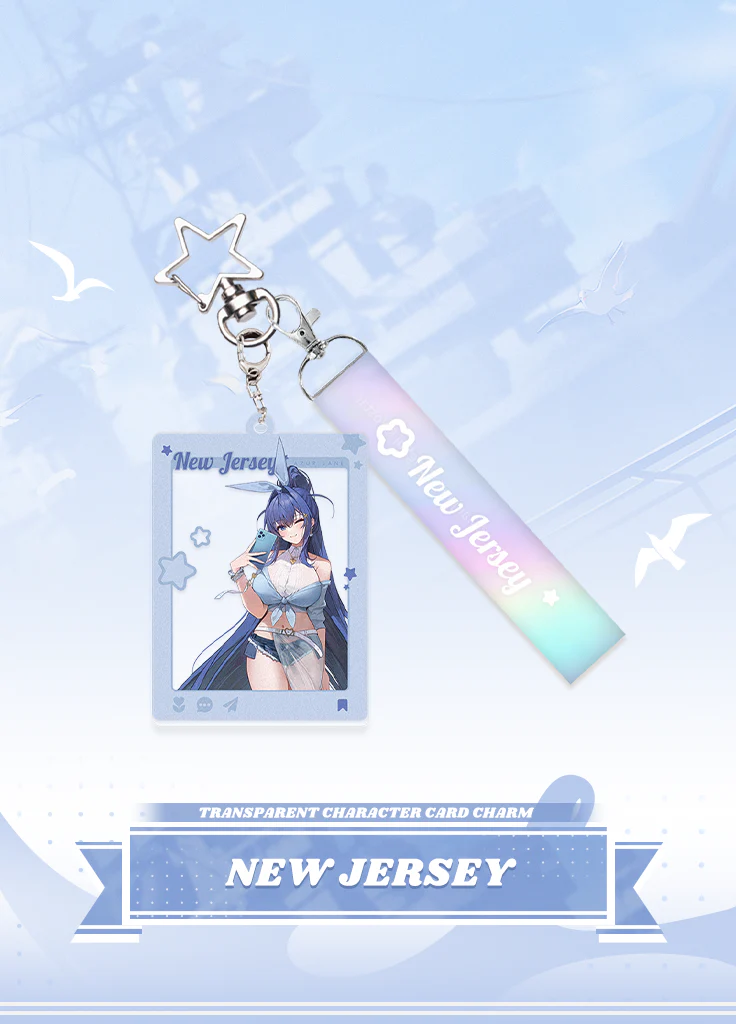 Azur Lane | Transparent Character Card Charm | 2025 Azur Lane Fes - Image 6