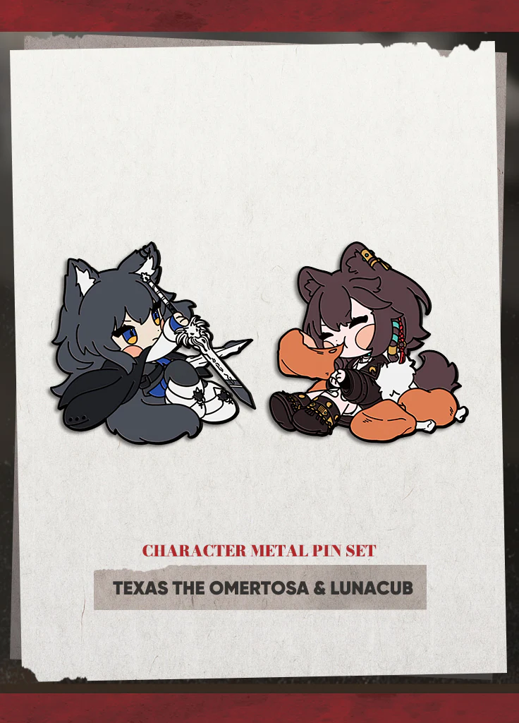 Arknights | Character Metal Pin Set | Thank-You Celebration 2023 - Image 2