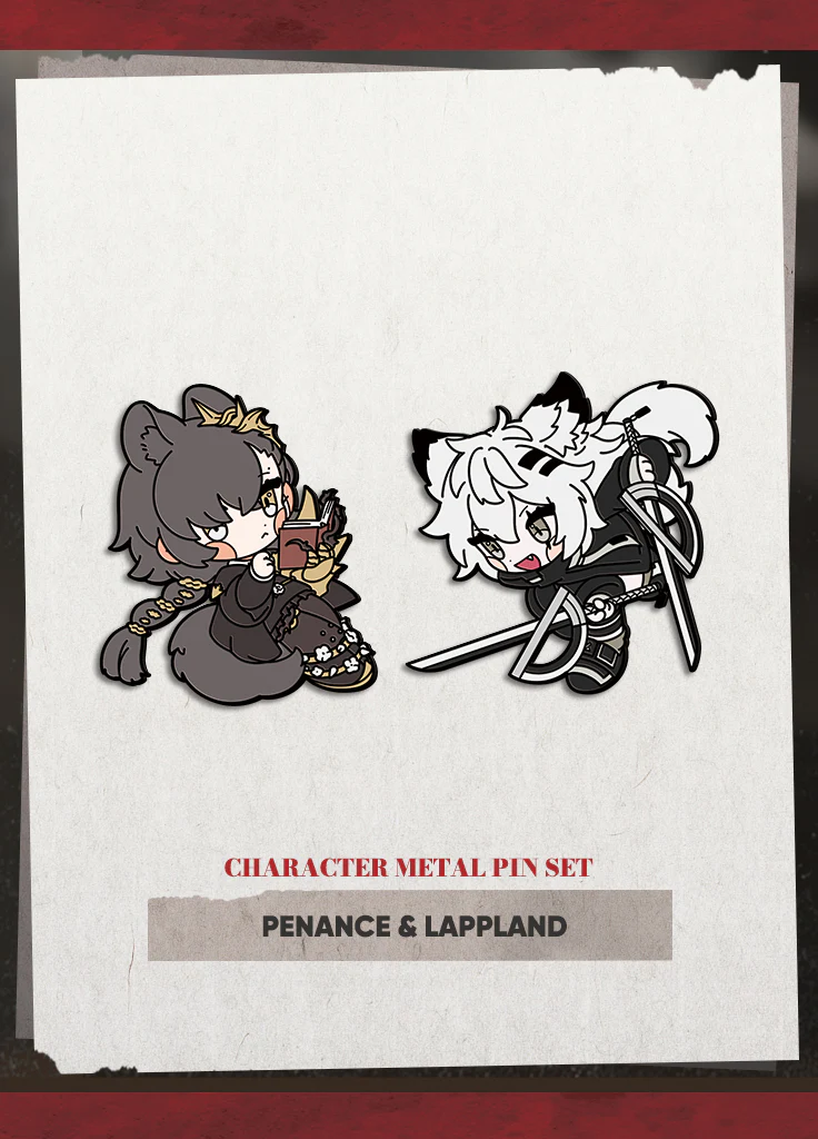 Arknights | Character Metal Pin Set | Thank-You Celebration 2023 - Image 3