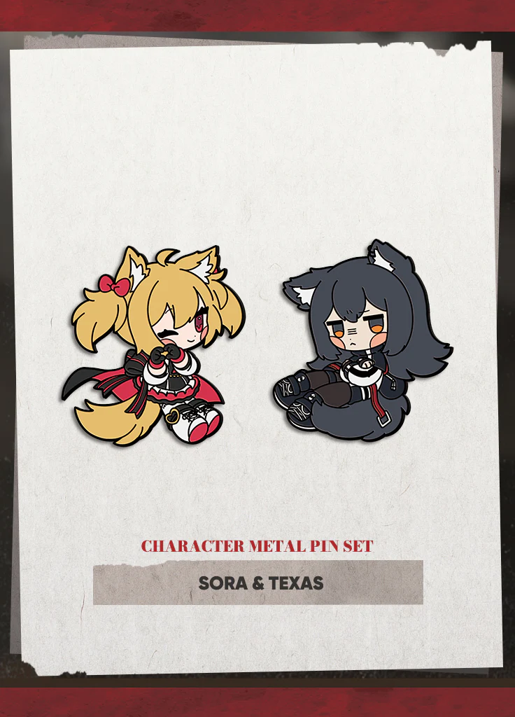 Arknights | Character Metal Pin Set | Thank-You Celebration 2023 - Image 4