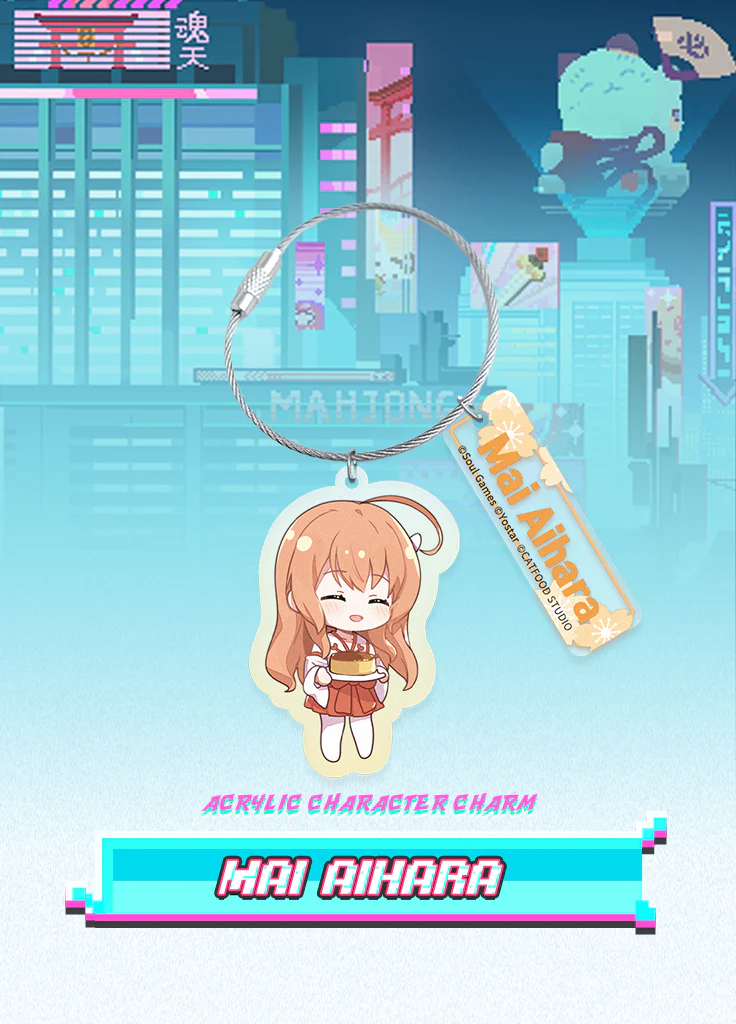 Mahjong Soul | Acrylic Character Charm | 7th Anniv - Image 4